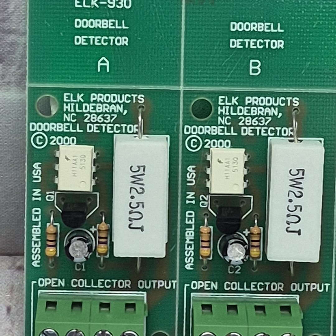 ELK-930 ELK Products Doorbell & Telephone Ring Detector~ Alarm Equipment~