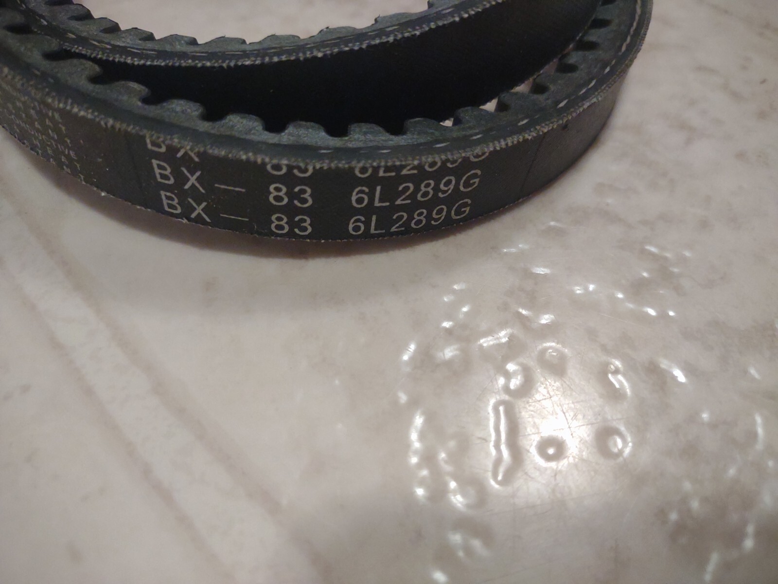 Dayton 6L289G Cogged V-Belt 1 Rib BX83
