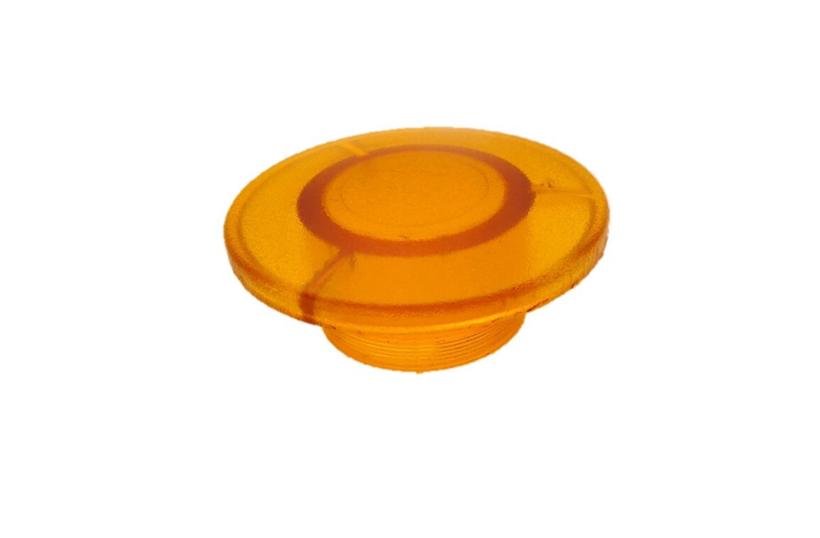 EAO 704-604.4 Yellow Clear Mushroom Head D40 Push Button NEW NO BOX