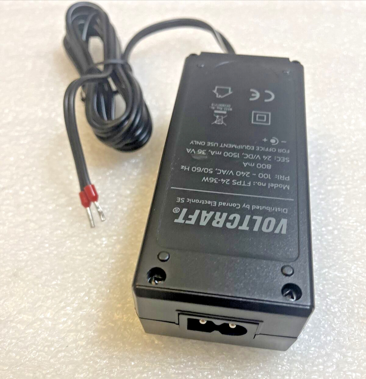NEW Voltcraft Universal Plug Power Supply Transformer Adapter FTPS 24-36W