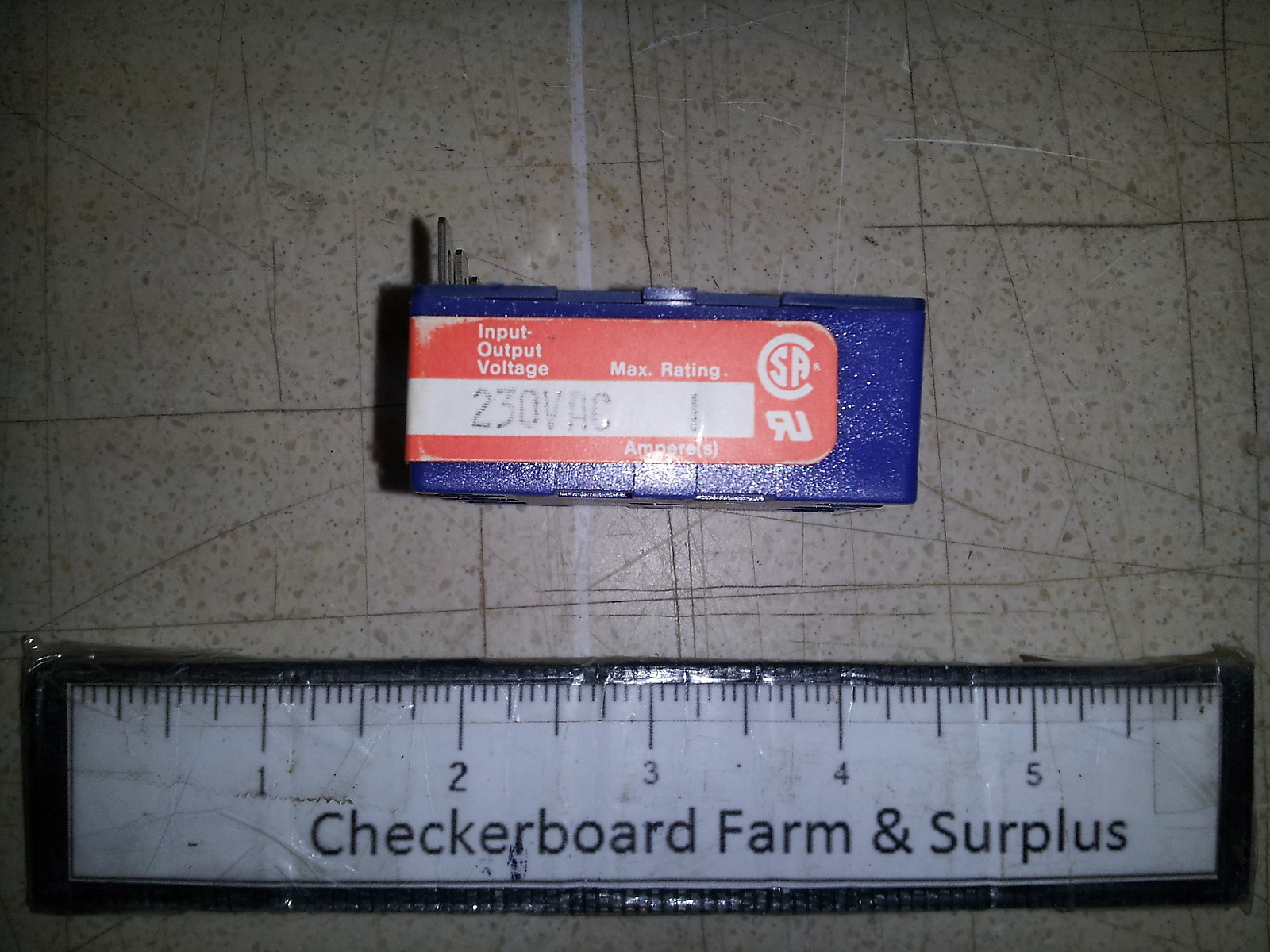 NOS Bock Thermal Relay 230VAC 9027 F1S6140 2526 25260 5945012595274