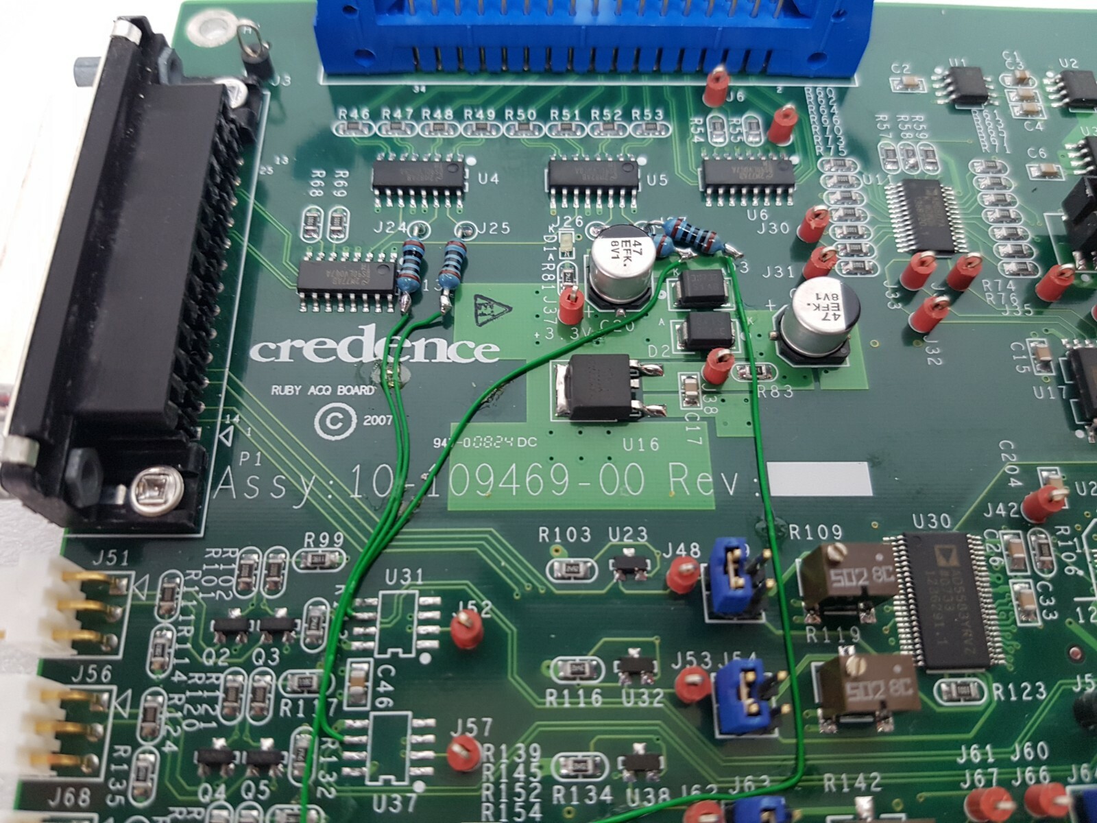 Credence RUBY ACQ BOARD ASSY 10-109469-00