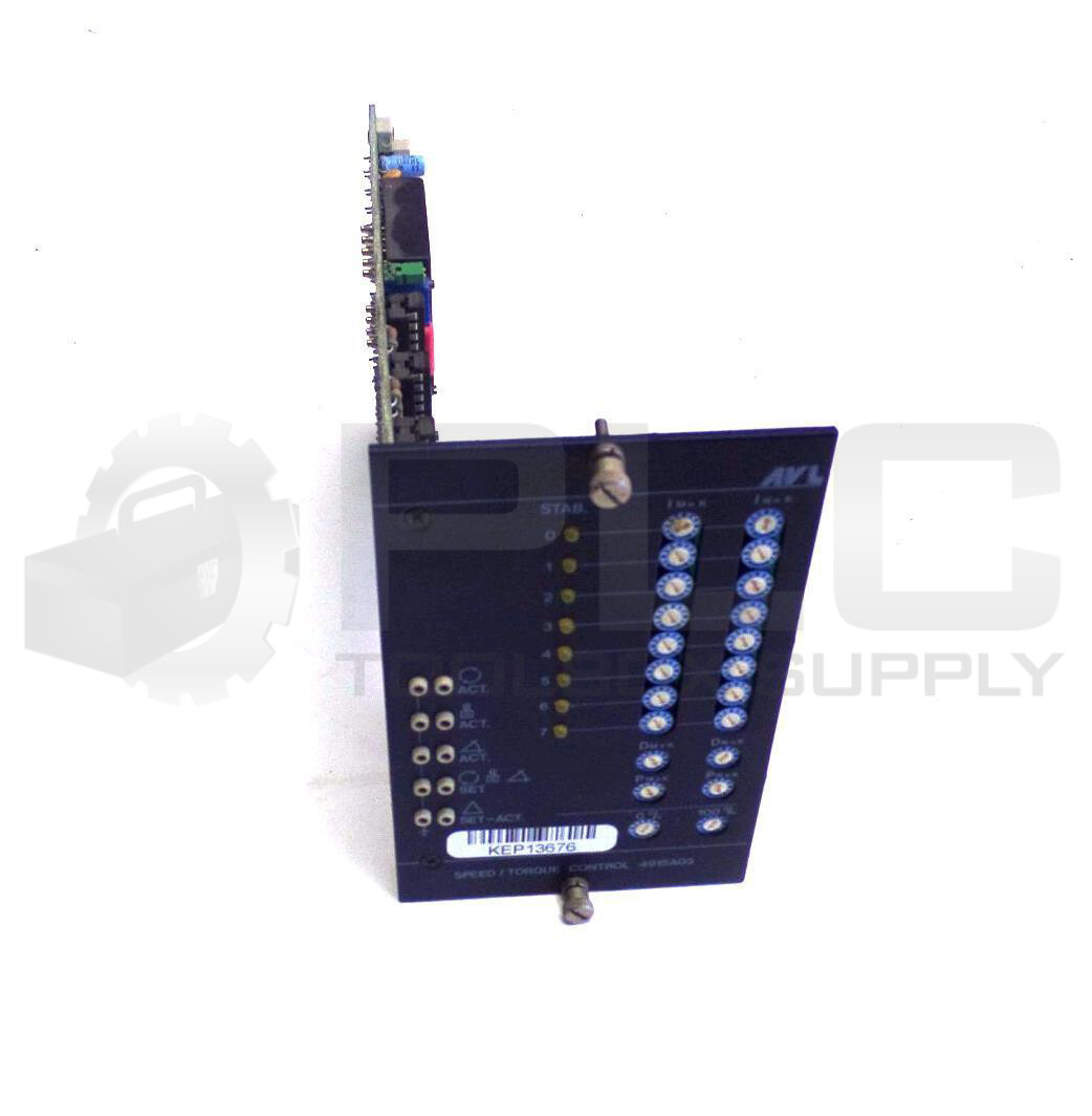 AVL 4915A03 SPEED TORQUE CONTROL UNIT