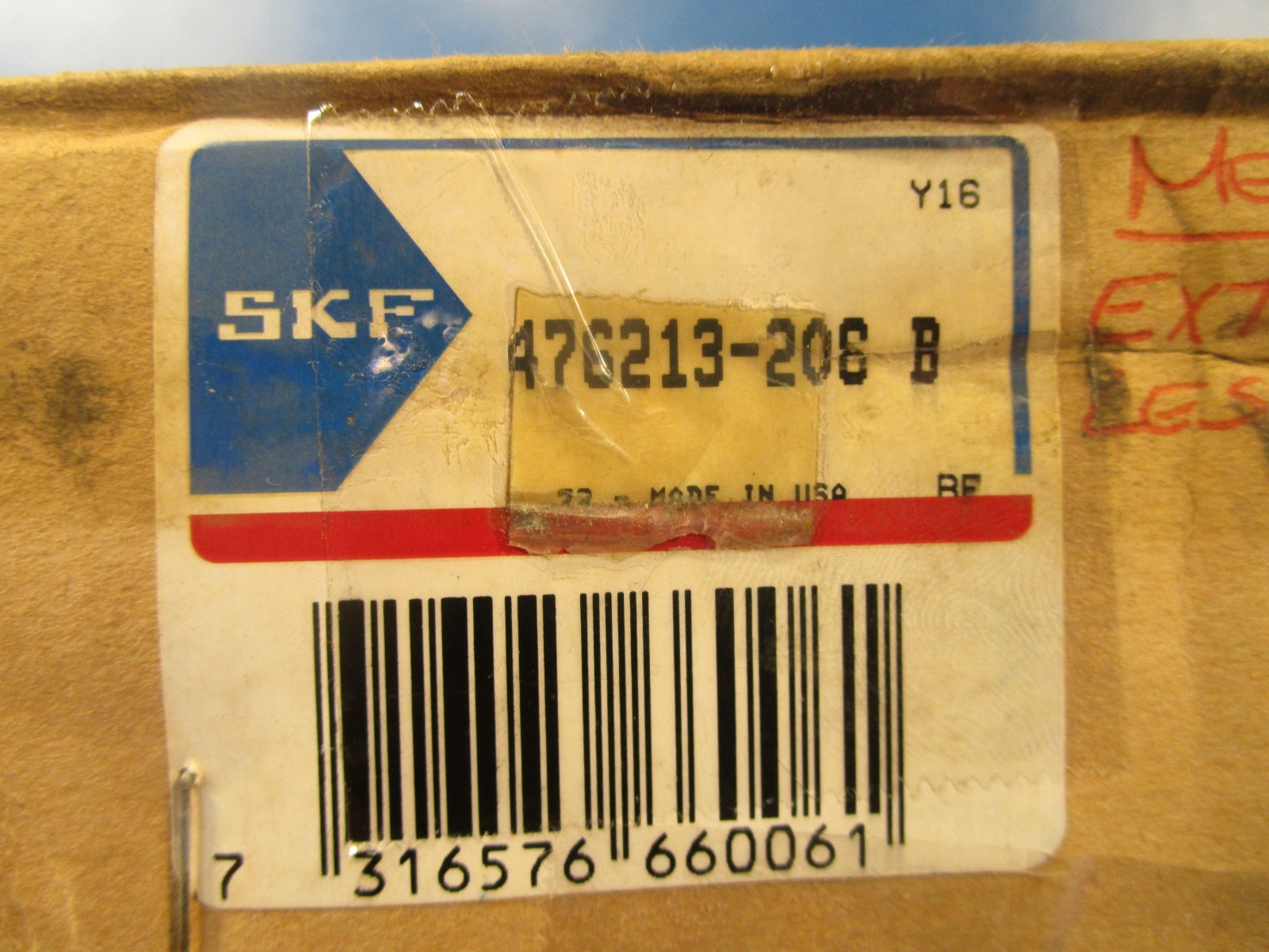 SKF 476213-208B, Spherical Roller Bearing Assembly, 2.5″ ID, 120 mm OD, 31 mm Wd