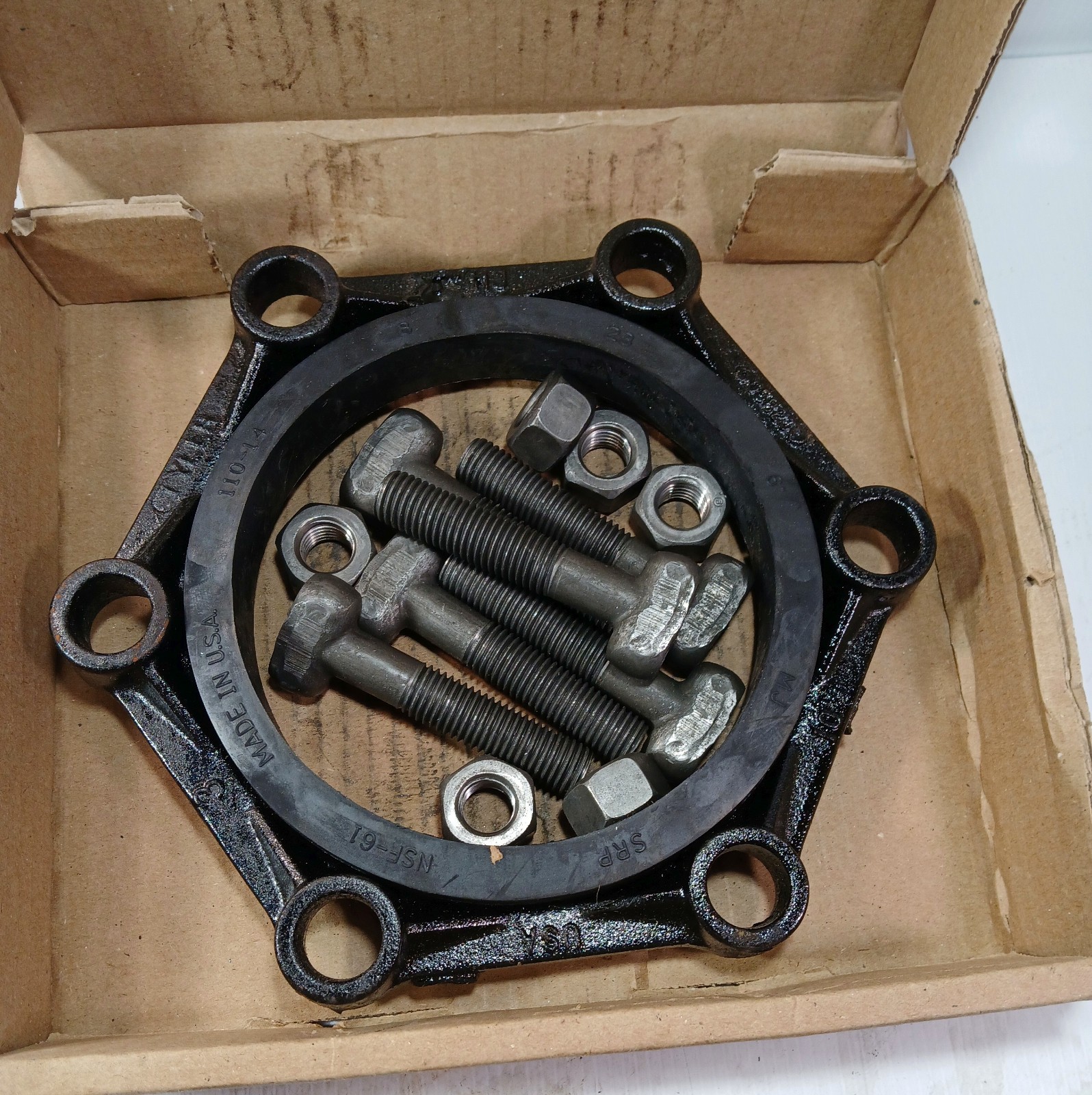 1 NEW TYLER UNION C153 DOMESTIC 6″ MECH JOINT ACCESSORY SET NIB ***MAKE OFFER***