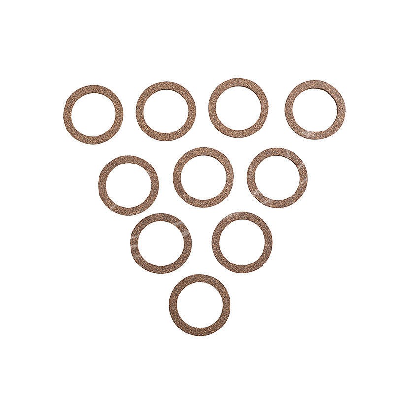 Set of (10) Gas Fuel Sediment Bowl Cork Gaskets Fits FARMALL A B BN Fits Cub 100