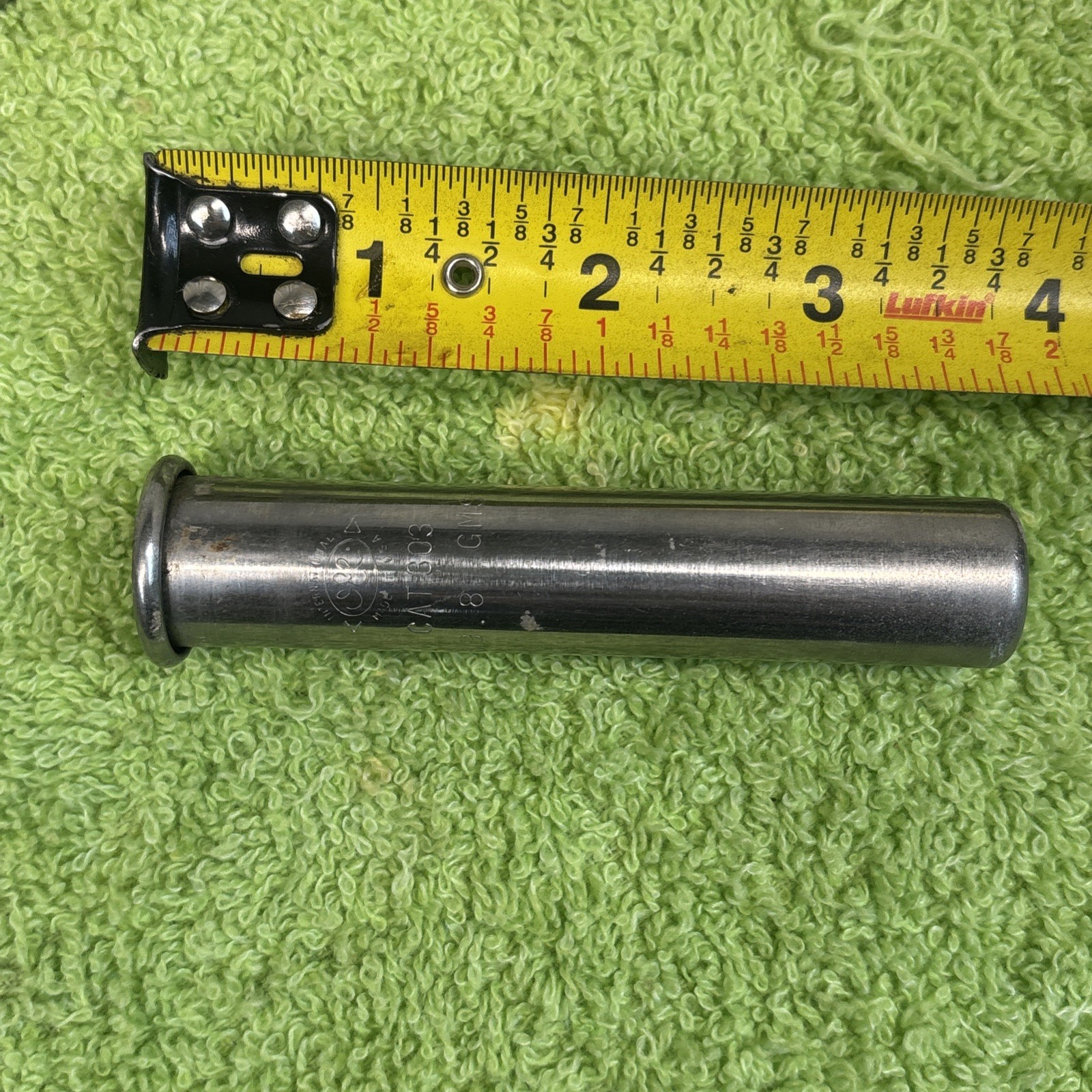 Lot of (6) 303 IEC 39.8 GMS centrifuge rotor tube Stainless Steel
