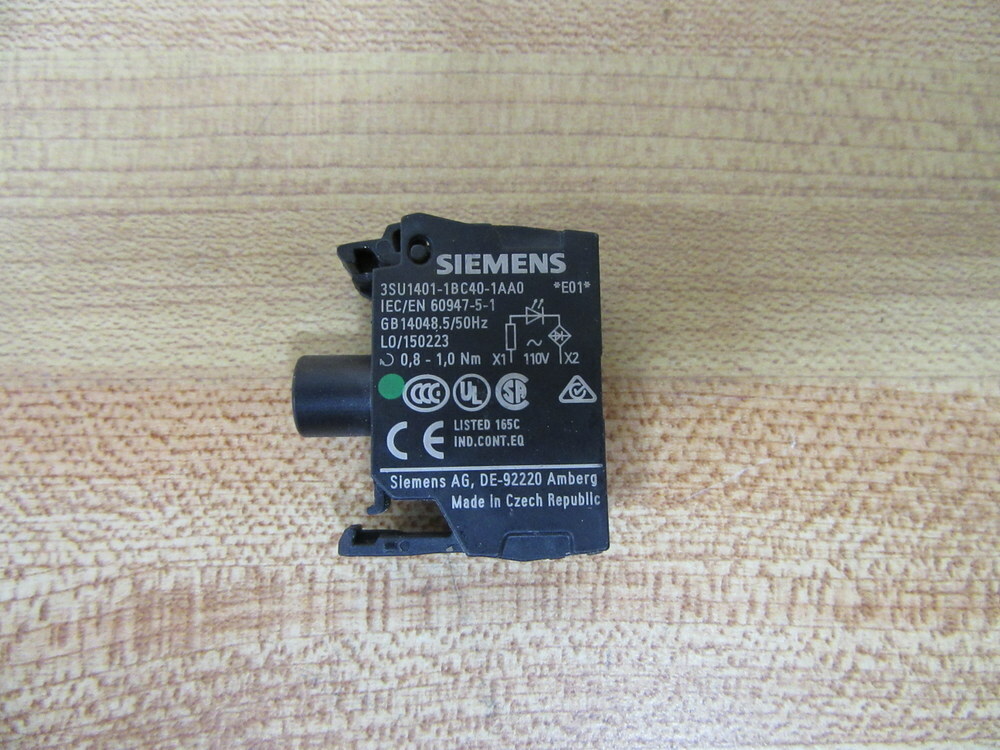 Siemens 3SU1401-1BC40-1AA0 LED Module G/16/11 *E02*