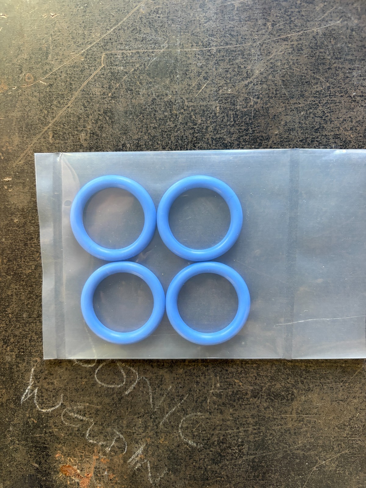 Marco Rubber USA320 O-Ring Blue Fluorosilicone 70A KF25 Cryo Vacuum – Pack of 4