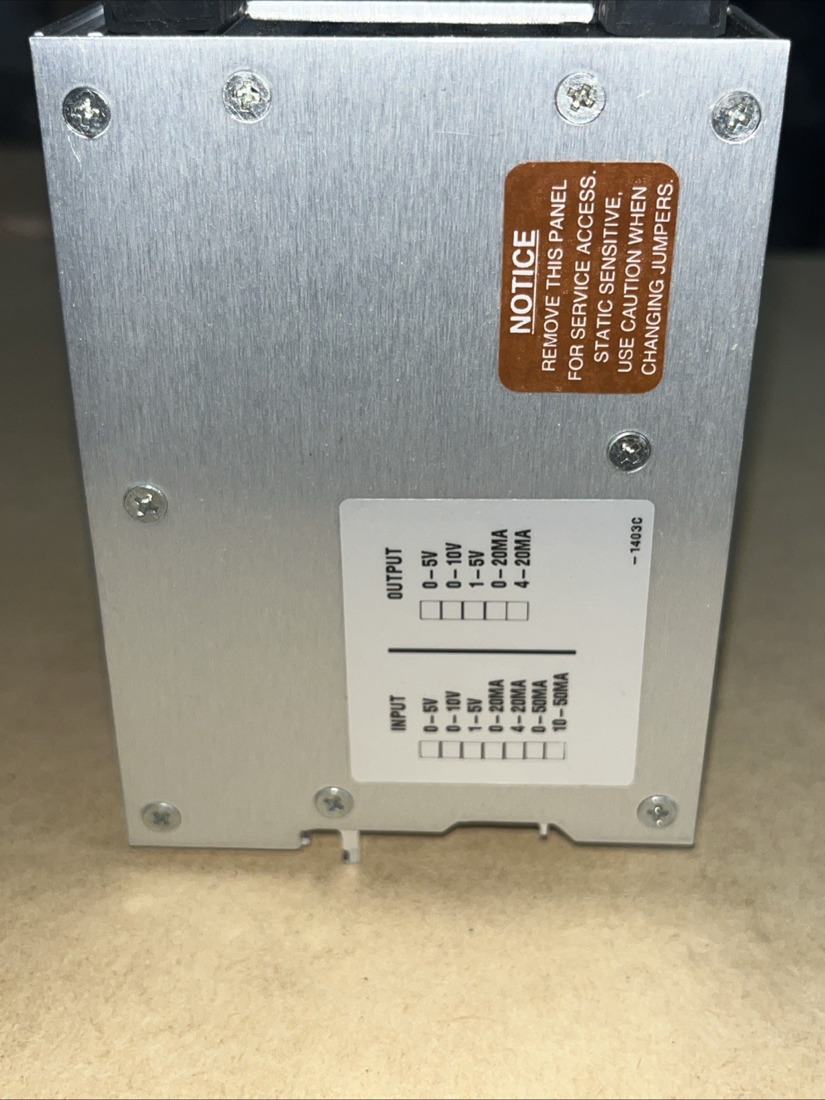 MOORE INDUSTRIES FCT/PRG/PRG/U SIGNAL CONVERTER/ISOLATOR 1-5V 4-20MA New
