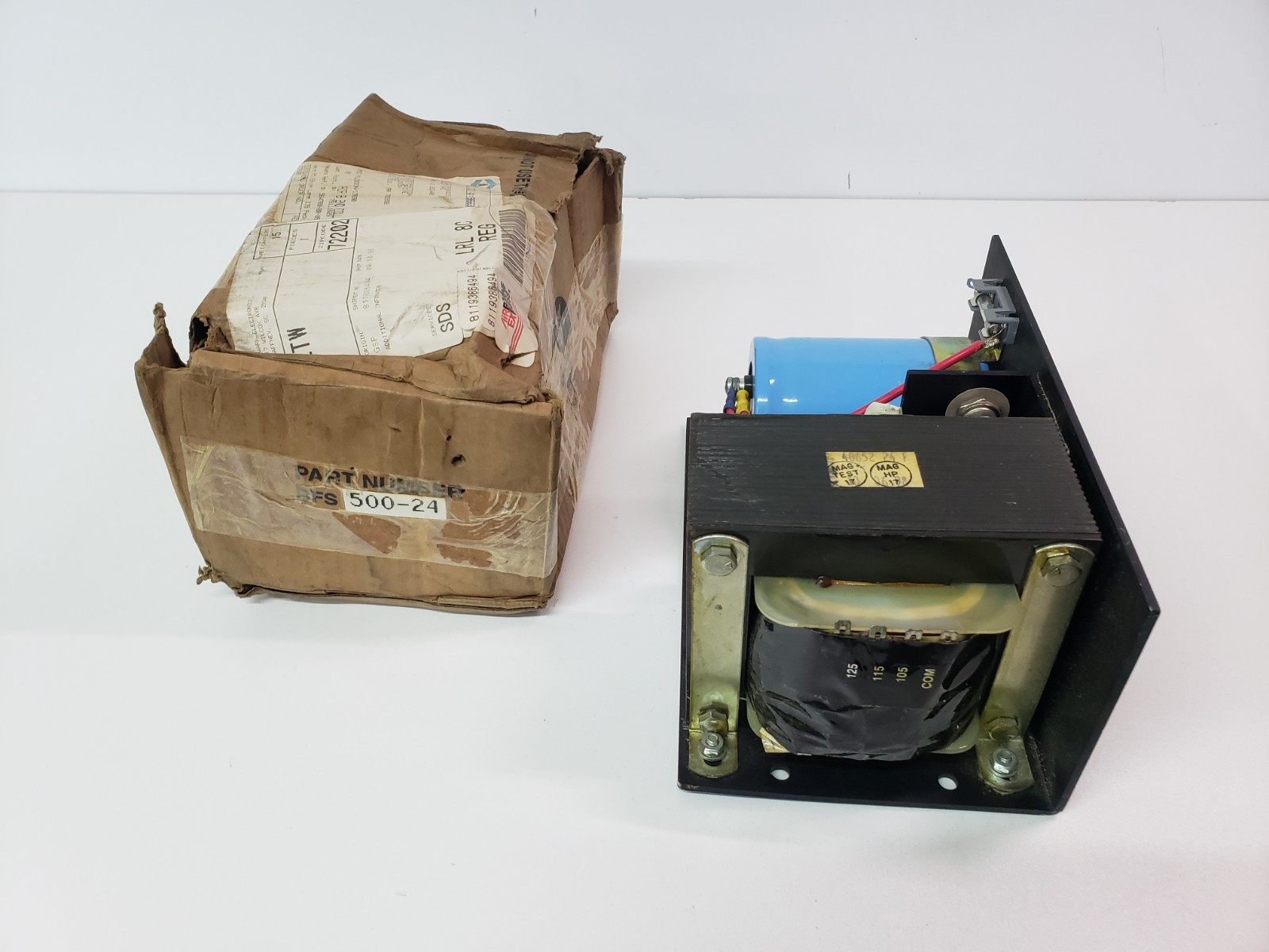 ELPAC BFS 500-24 Power Supply Output 24.6v 20a