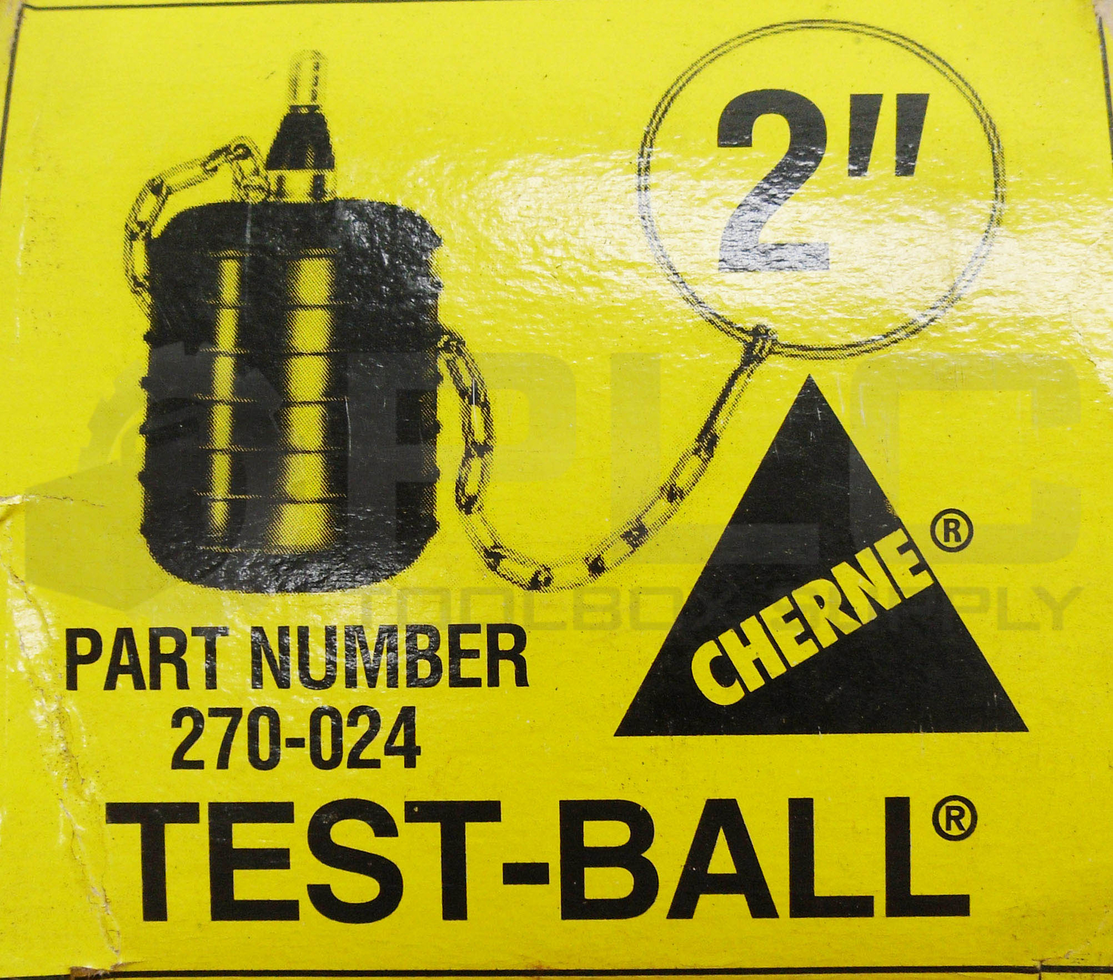 NEW CHERNE INDUSTRIES 270-024 TEST BALL PLUG 2″