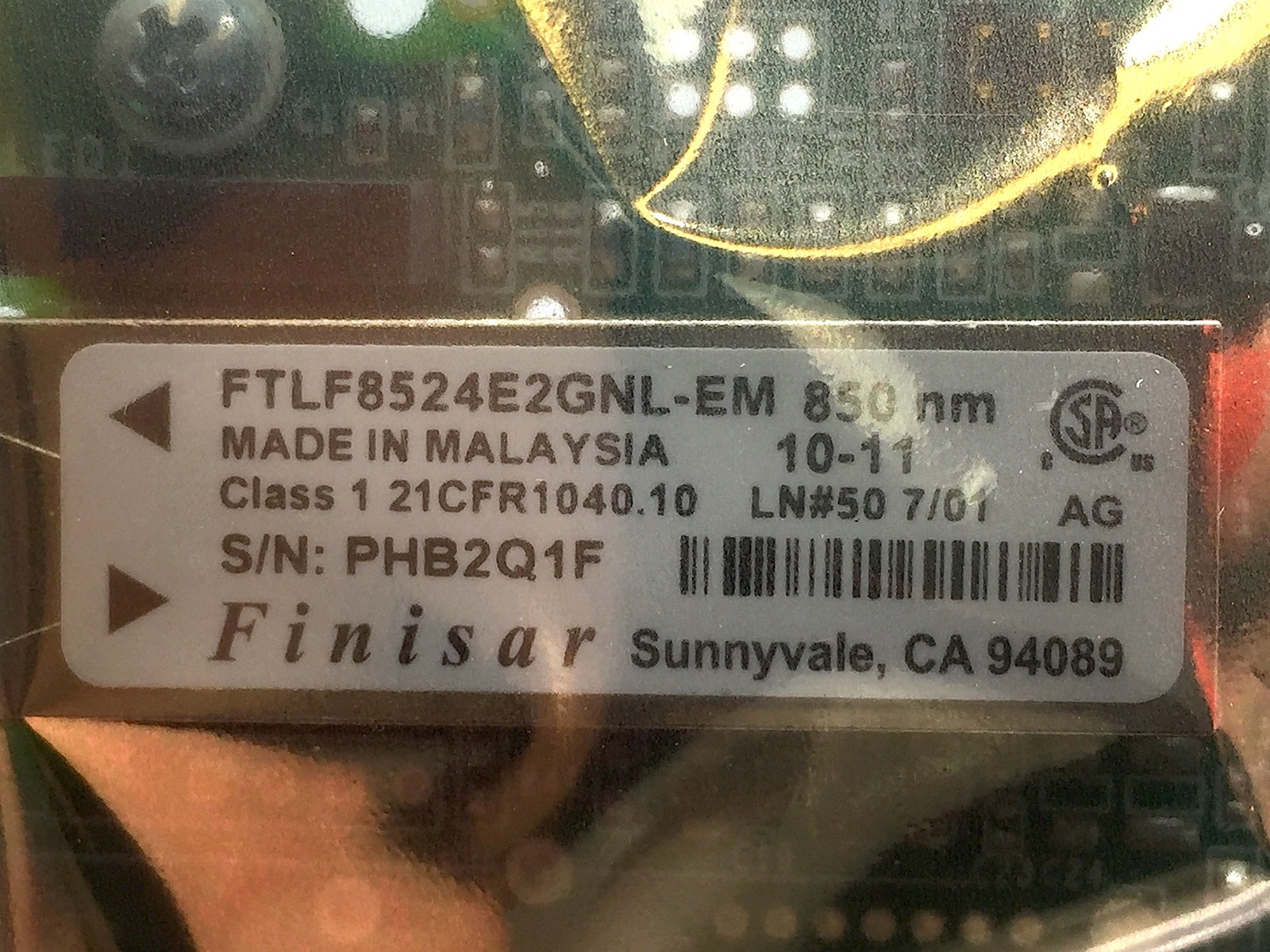 IBM Emulex 4GB FC Single Port PCI-E HBA 43W7509 Rev 4.0 for IBM System X