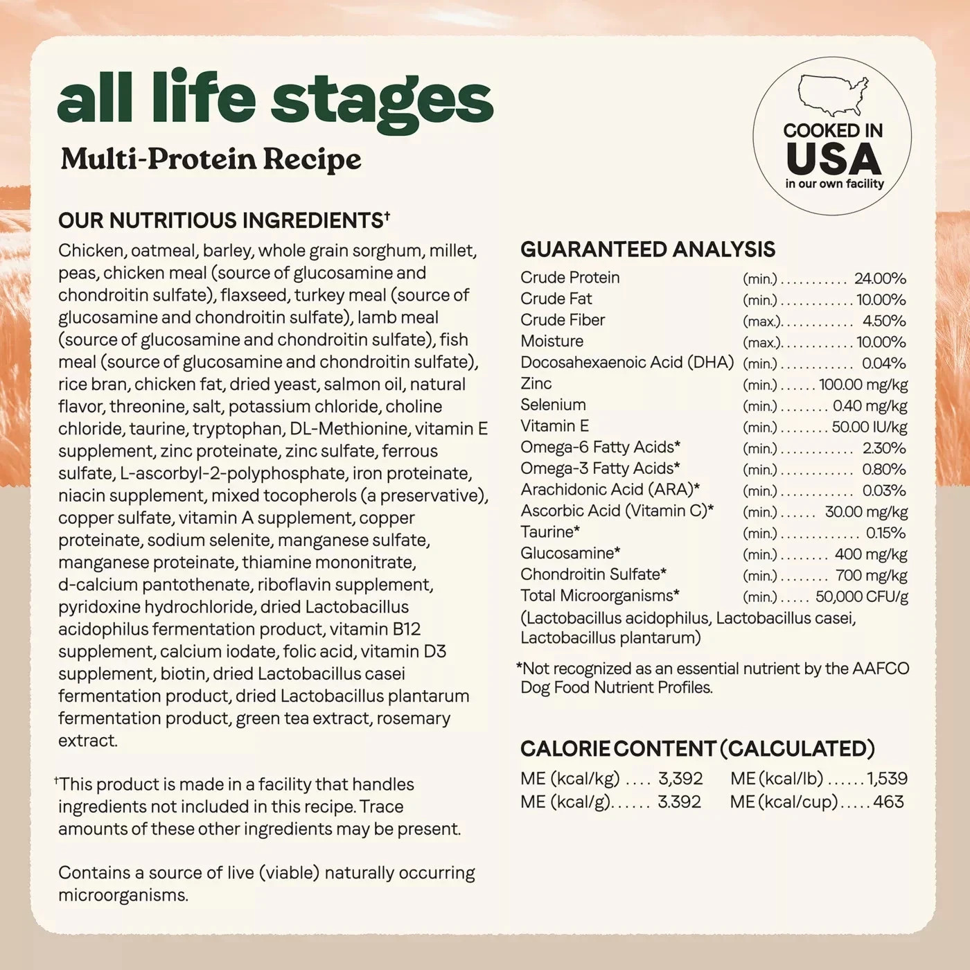 Canidae All Life Stages Dry Dog Food – Multi-Protein Recipe. 40 Lb (Pack of 1 )