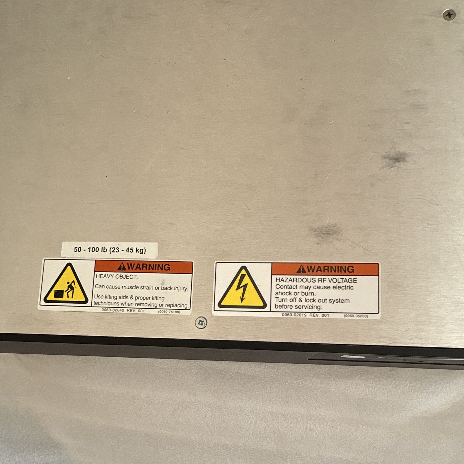 Advanced Energy HFV 8000 RF Power Supply Unit w/ Cables TRU-11540-06