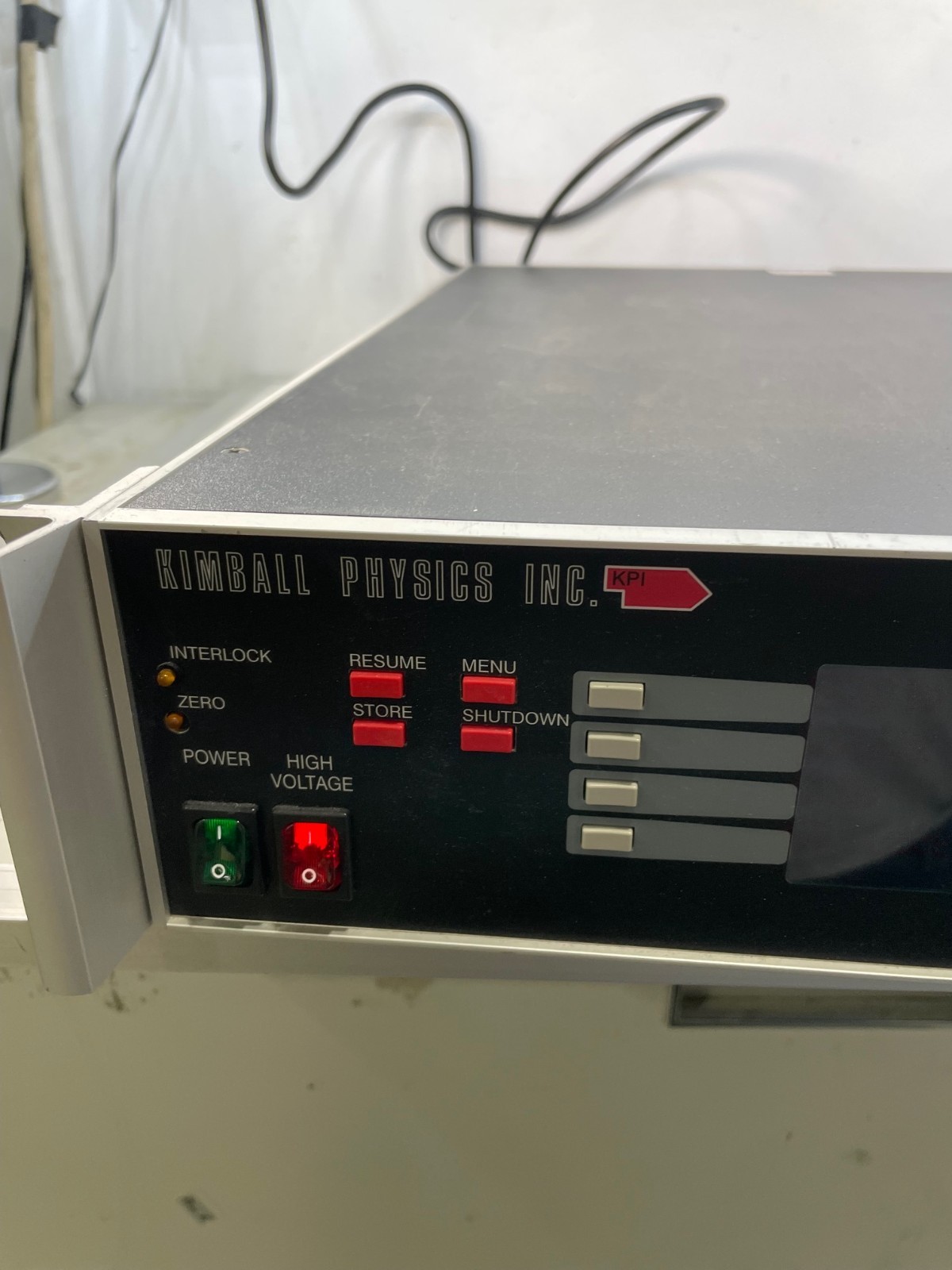 KPI Kimball Physics EGPS-1012C UHV Low Energy Electron Gun Power Supply