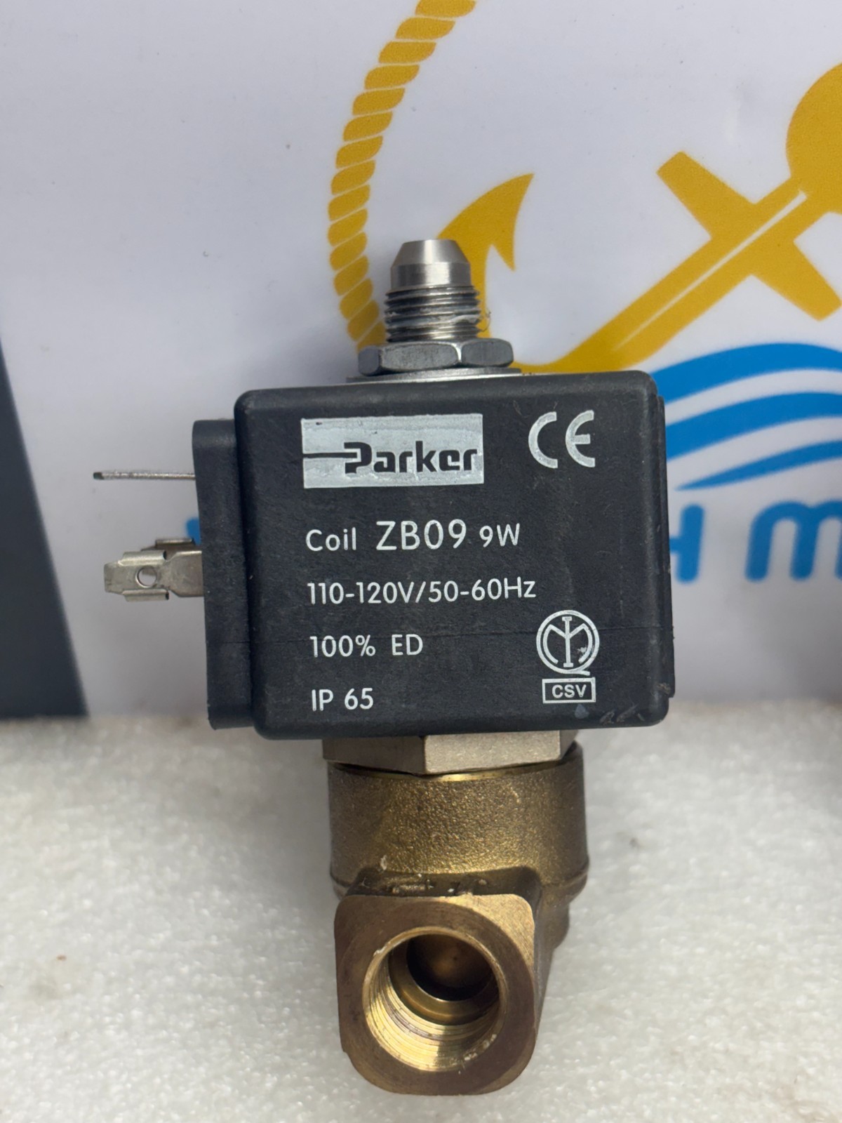 Parker VE139V Solenoid Valve with Coil ZB09 110-120V/50-60Hz ( 2 Pis Lot )