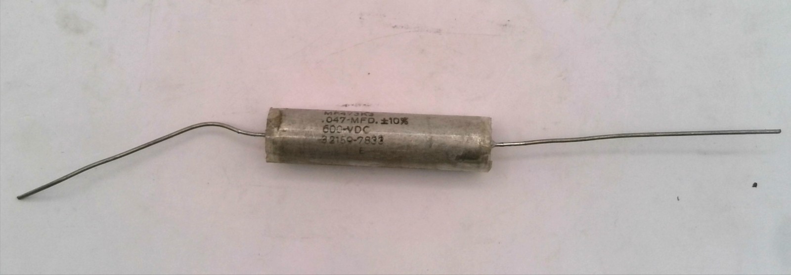 CQR29A1MC473K3M AXIAL FILM CAPACITOR 0.47 MFD 600V 10%