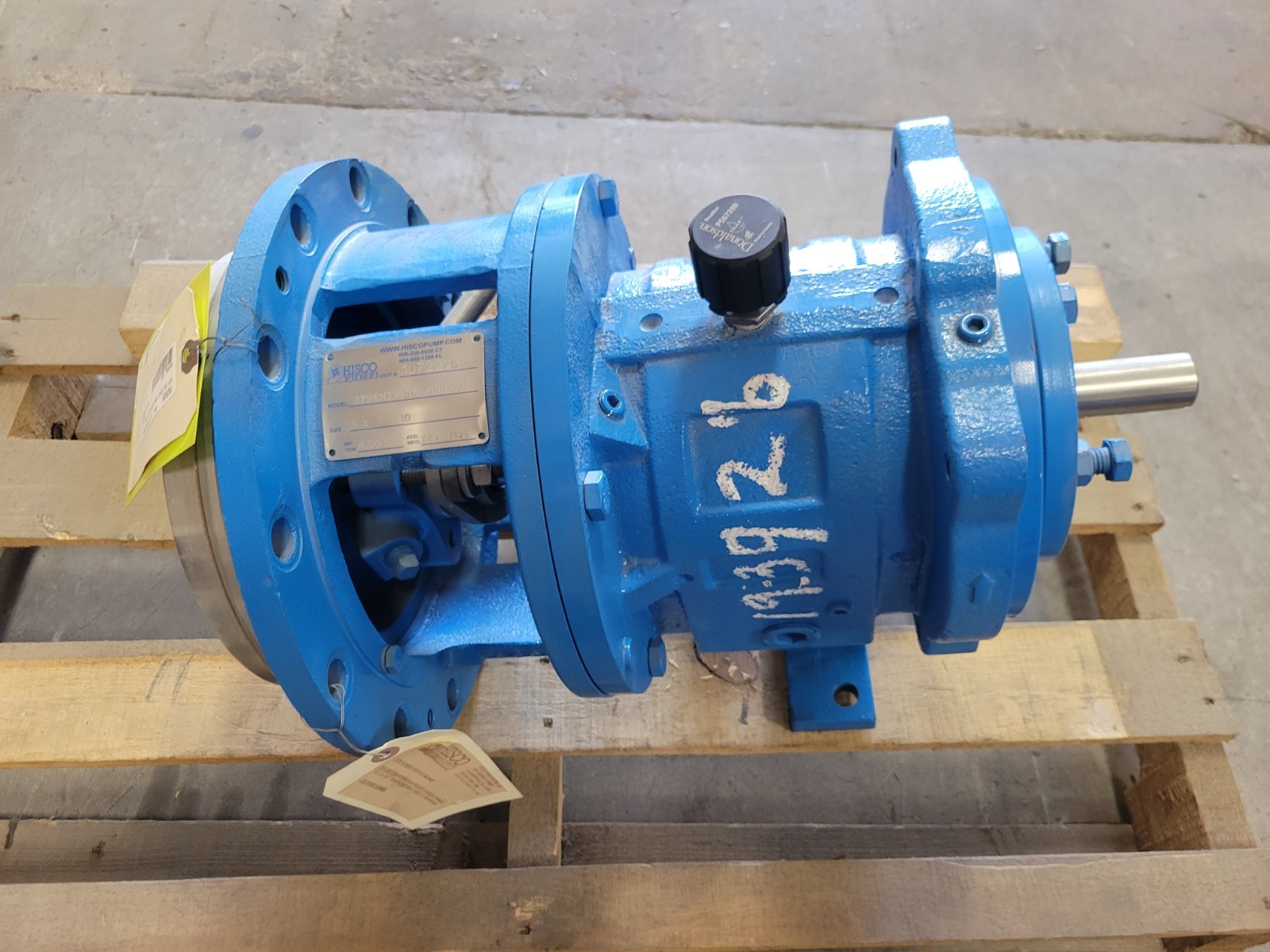 NEW OLD STOCK! HISCO 3X3-10 8.50″IMP BK PULLOUT PUMP 3796MTX