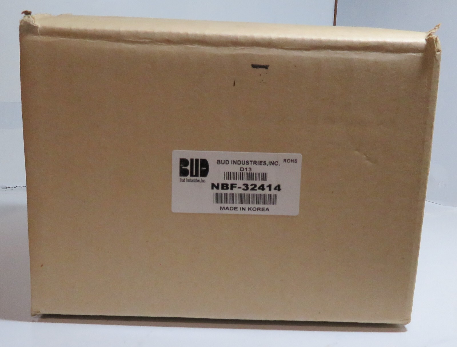 BUD IND NBF-32414 Light Gray Acrylonitrile Butadiene Styrene Wall Mount NEMA Box