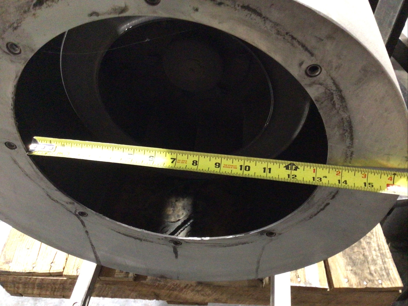 Alliance Corp Stainless Steel Exhaust Fan 13” In 9×13.5” Exhaust #5291TAWAT22