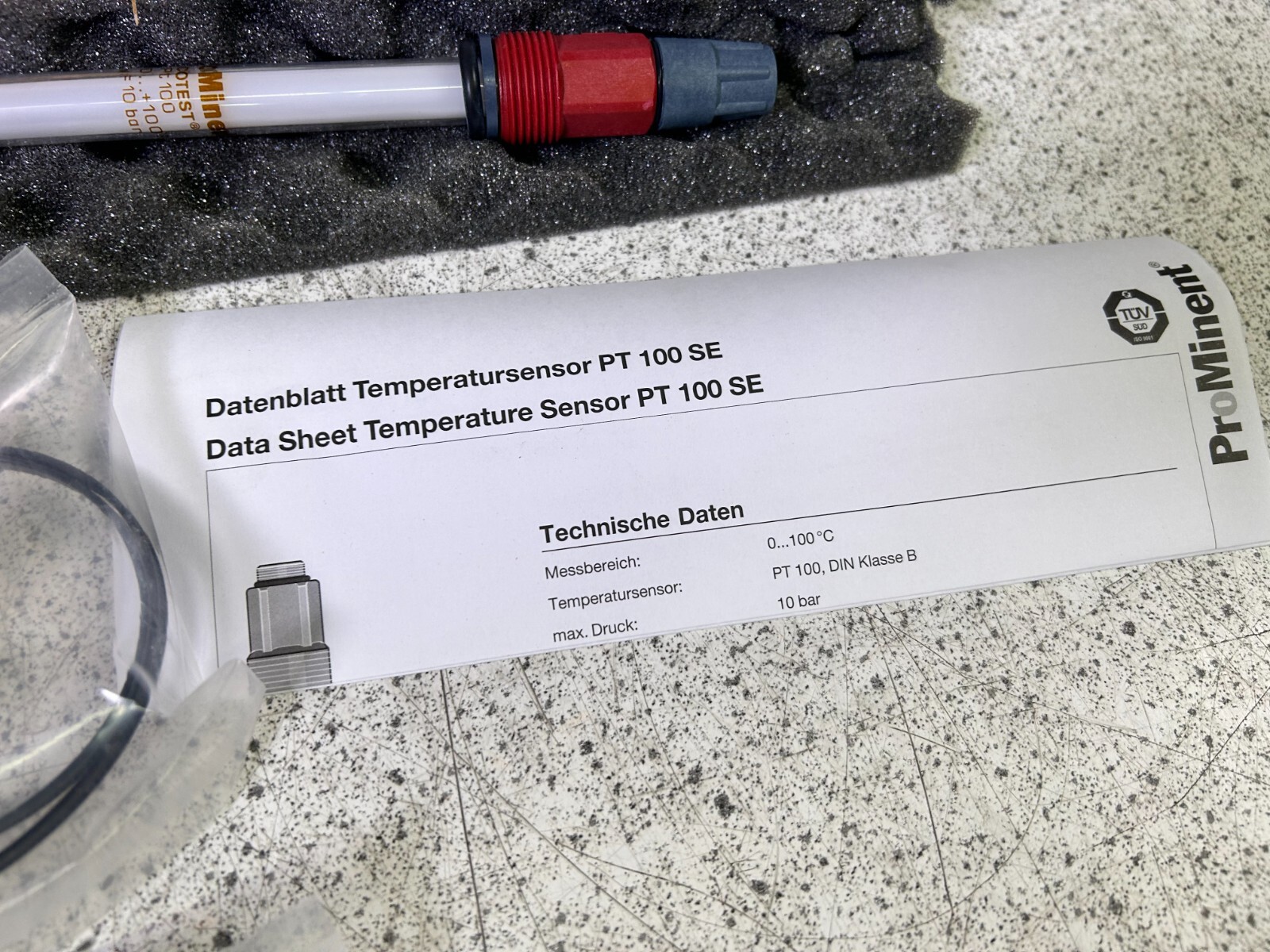 ProMinent Redox/ORP Dulcometer w/ Temperature Measurment Electrode 855030