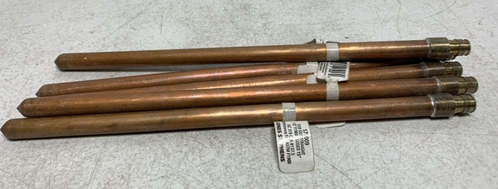 Jones Stephens S71009 Stub Out 1/2″ F1960 Closed End 15″ (lot of 5)