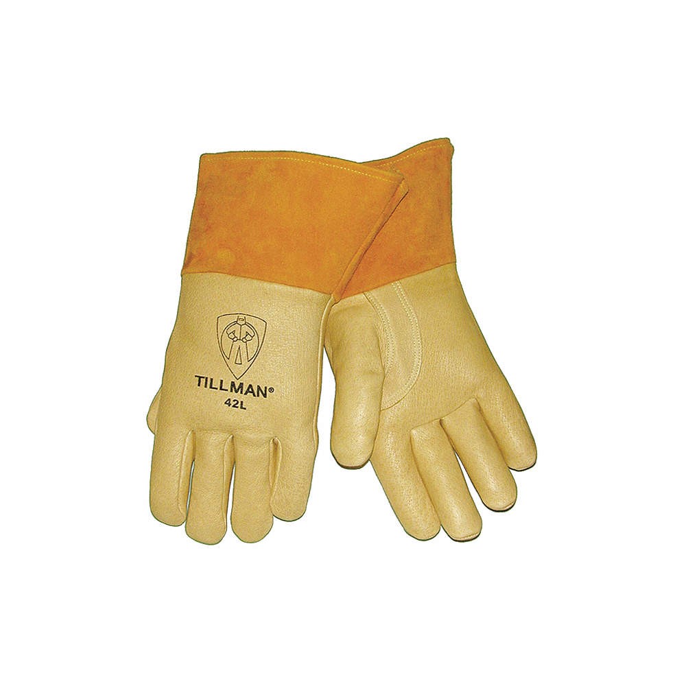 TILLMAN 42M Welding Gloves,MIG,M/8,PR 2UKA8