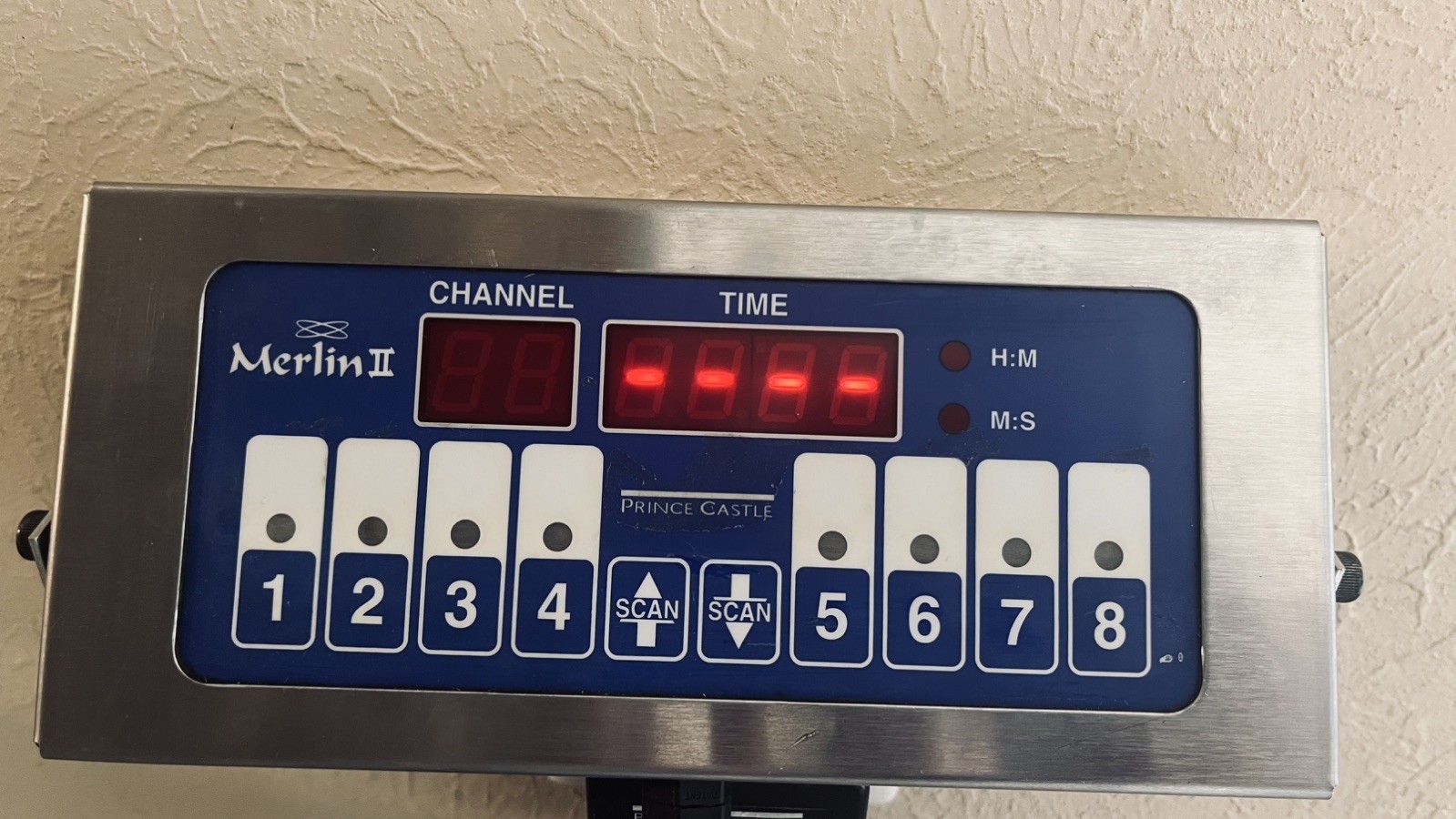 Prince Castle 740-T8 8CH Timer, 1/2″ NPT, Plastic, 8 Channel Timer