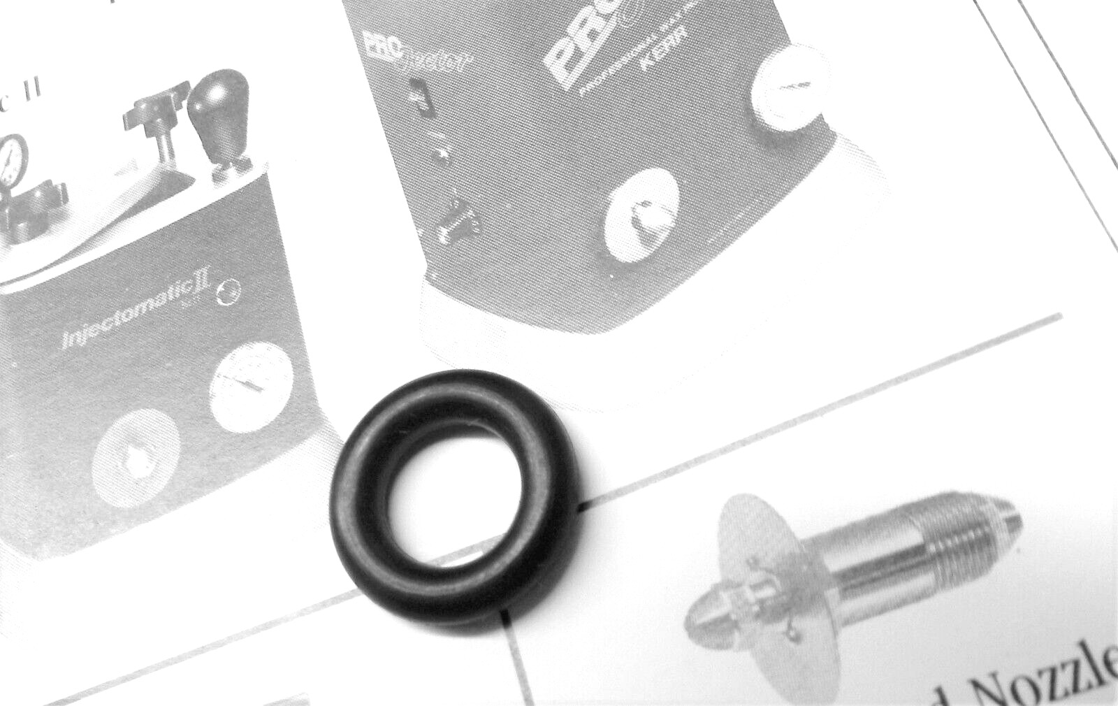 KERR Nozzle Rubber O-Ring Replacement Part for Wax Injector Nozzle Seal Gasket