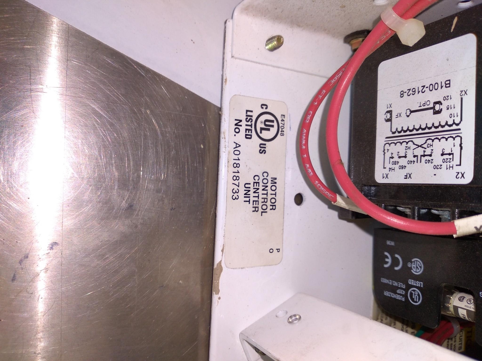 EATON SPO0570659 480V 65 RMS 10HP WD1 MCC 3P 120V HMCPS FT206 AN19DN0