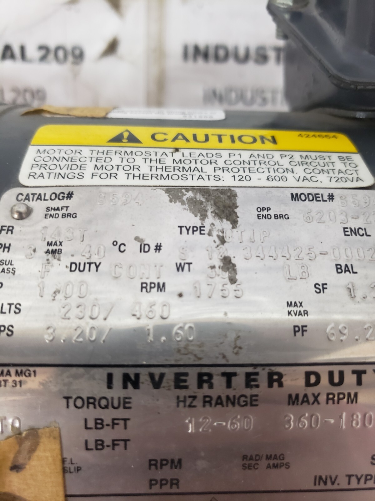 BROWNING SYNCROGEAR REDUCER E462/T01157878N