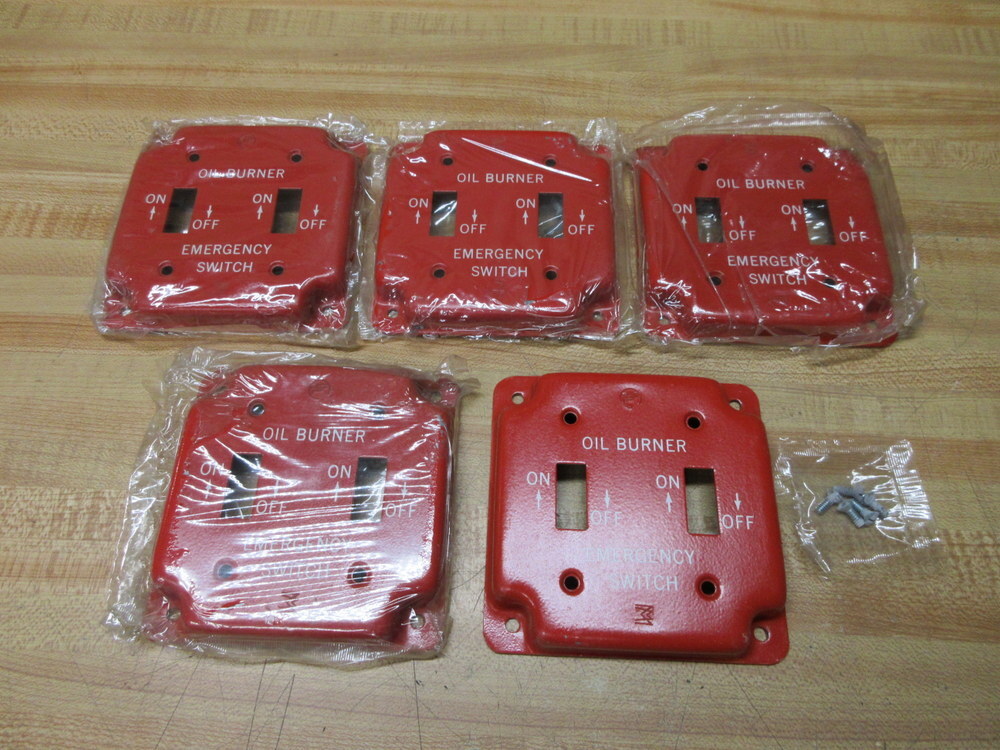 Mulberry 41009 Oil Burner Emergency Switch Cover (Pack of 5)