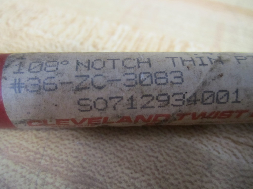 Cleveland Twist Drill 2590 Tapered Twist Drill Bit 36-ZC-3083