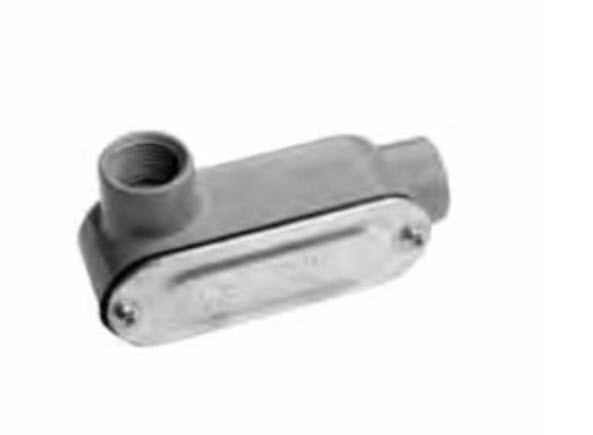 Southwire LLLA-75 Type LL Conduit Body W/ Cover & Gasket, 3/4 In Hub, Aluminum