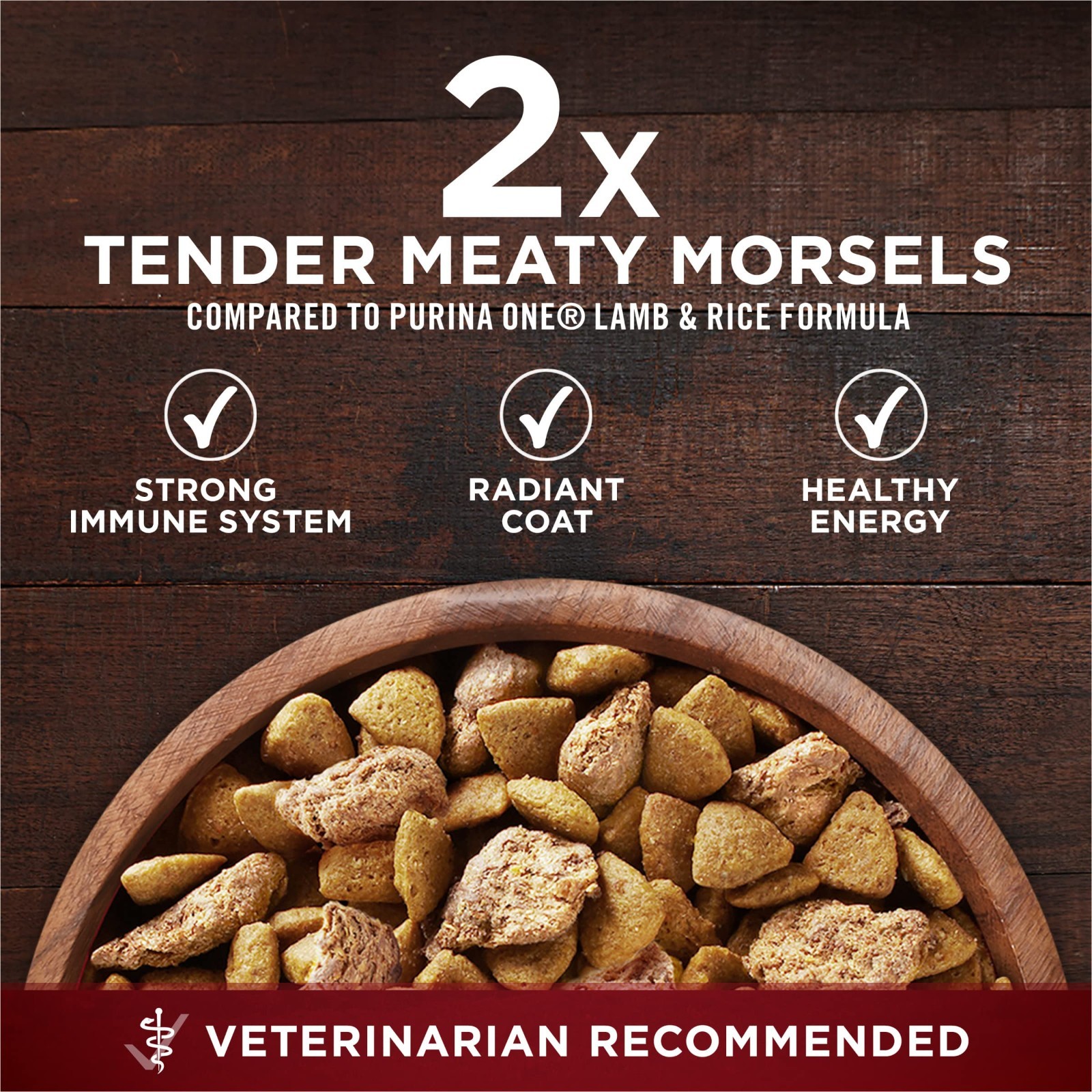 Purina ONE True Instinct With A Blend Of Real Turkey and Venison Dry Dog, 36 lb