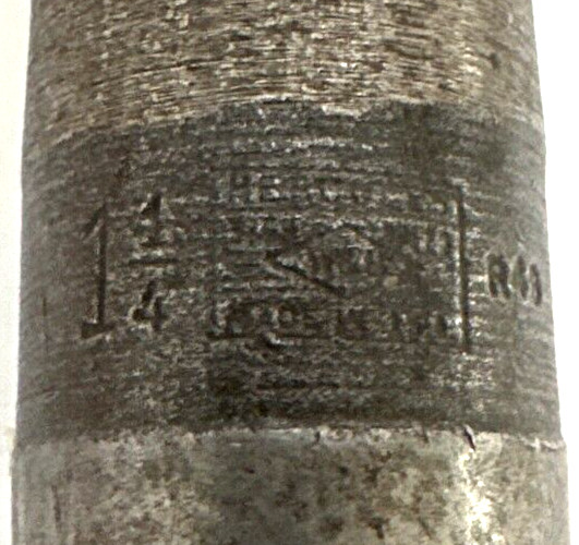 HERCULES TAPER SHANK SPIRAL DRILL BIT R49 1-1/4″ CD X 10-1/2″ OAL 4-1/4″ FLUTE
