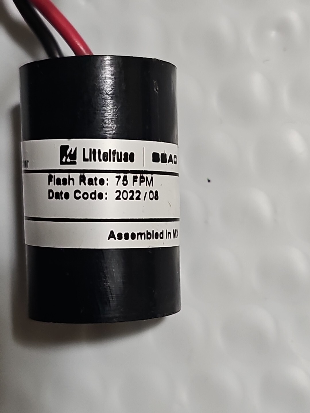 SSAC Littelfuse solid state flasher – FS126 – 120V 1Amp Flash Rate 75 F.P.M