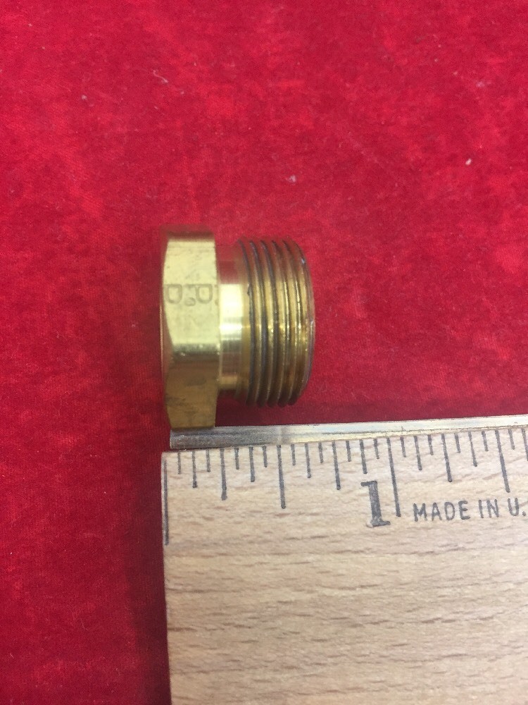 QTY:4 OSHKOSH Straight Pipe To Tube Adapter Copper Alloy 3478338
