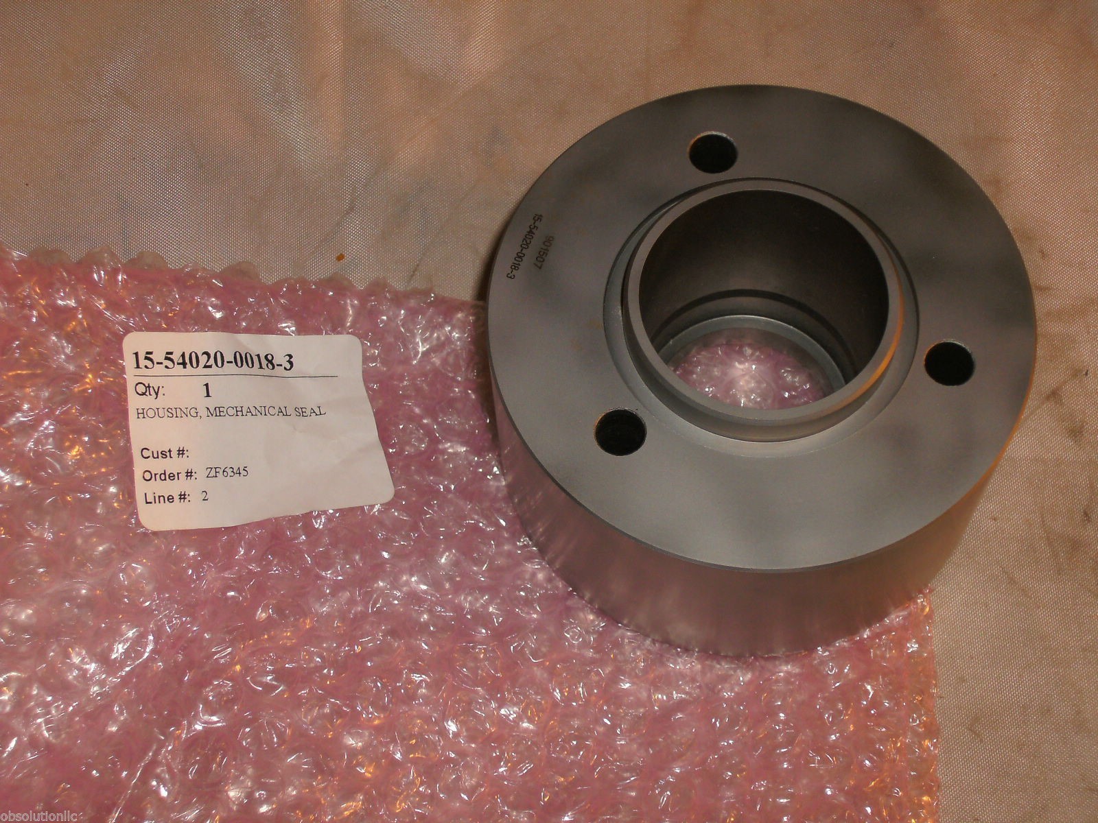 ZENITH PUMP 15-54020-0018-3 MECHANICAL SEAL HOUSING 155402000183