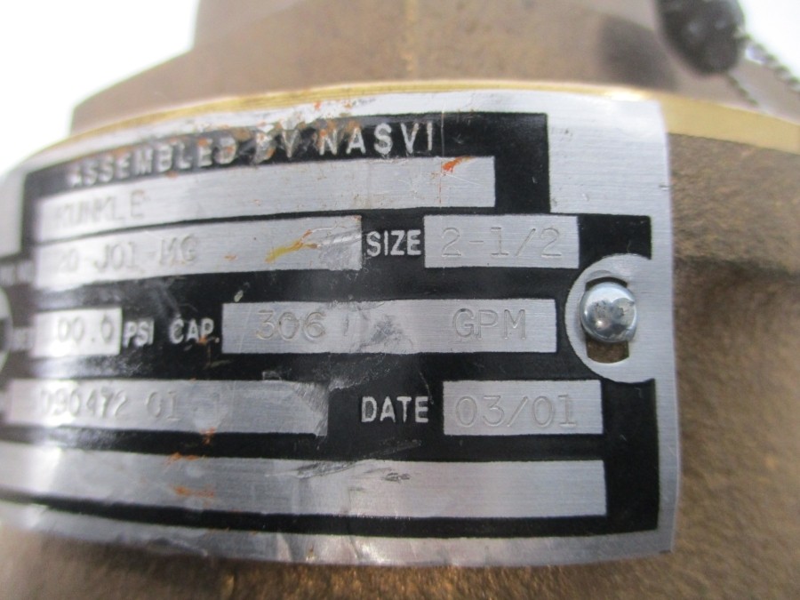 KUNKLE 20-J01-MG 100.0PSI 2-1/2″ NSNP