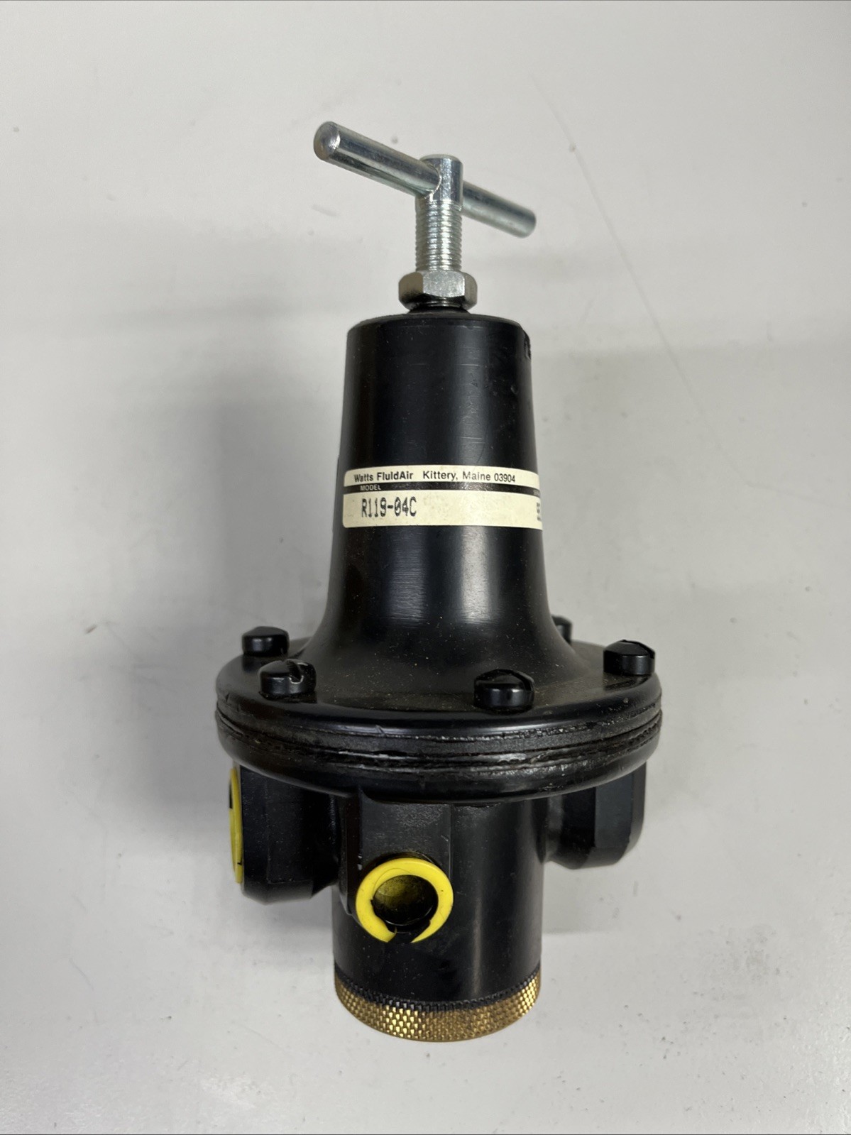 Watts R119-04C Air Regulator, 1/2” female NPT 0 – 125 PSI NOS