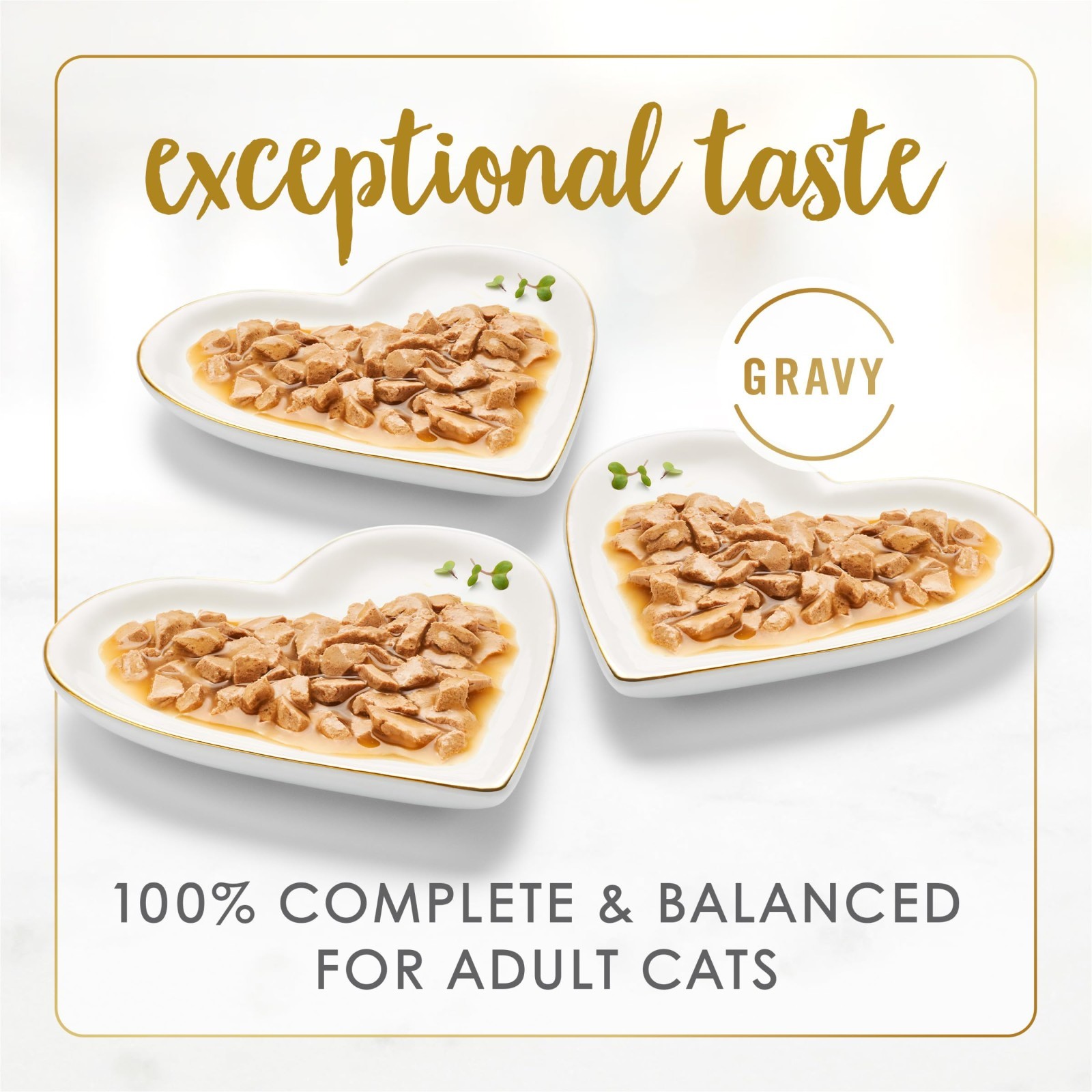 Purina Fancy Feast Gravy Lovers Food, Wet Cat Food Collection, 3 oz Cans 48 Pack