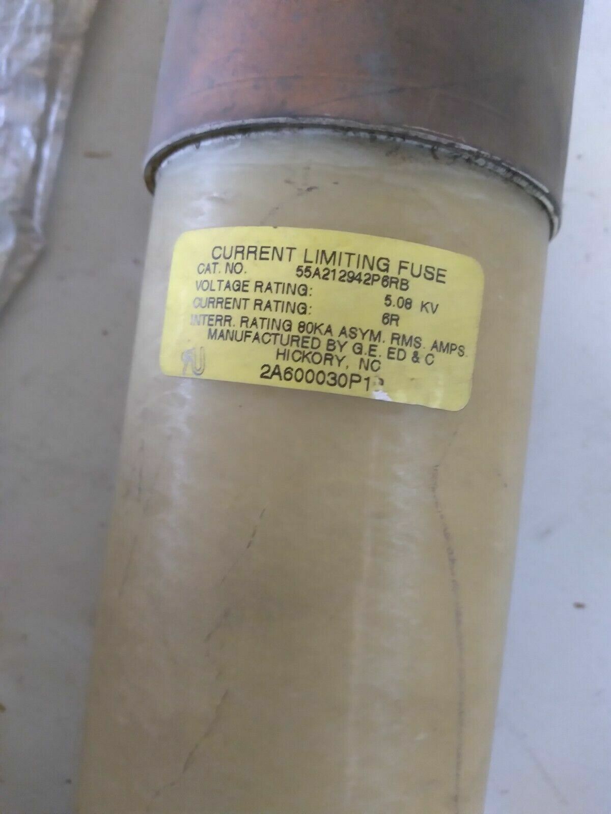 GENERAL ELECTRIC 55A212942P6RB 5.08KV 6R 2A600030P1 shly