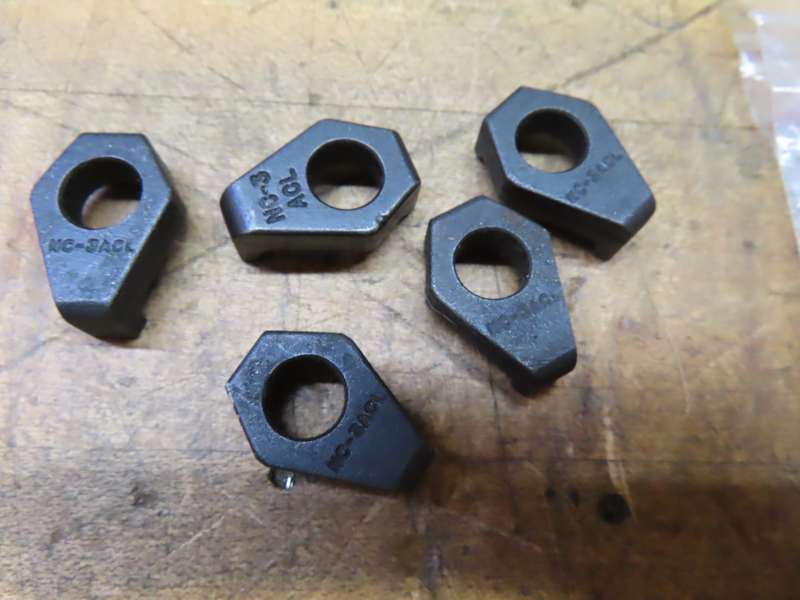 5 pcs LoveJoy Tool Co. Inc. No.3 ACL insert clamp