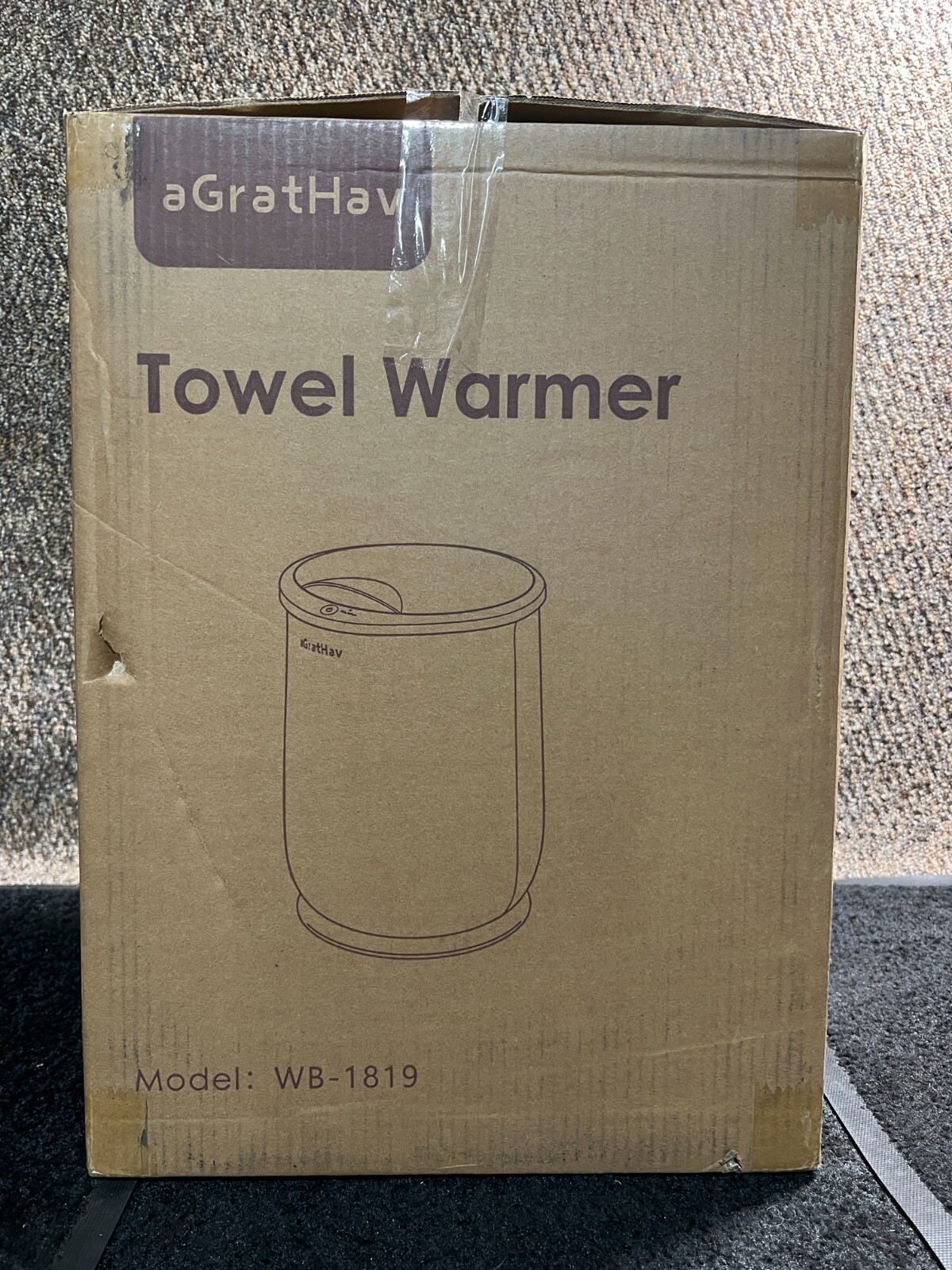 aGratHav Towel Warmers Ultra Large Capacity Bucket Style for Bathroom WB-1819