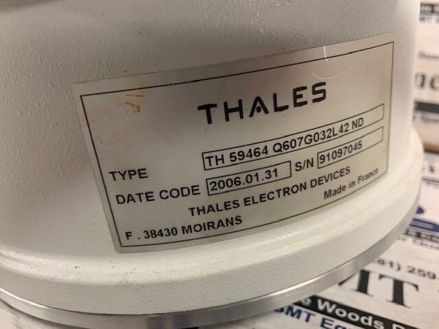 Fein Focus Thales X-Ray Image Intensifier – TH 59464 Q607G032L 42 ND w/Warranty