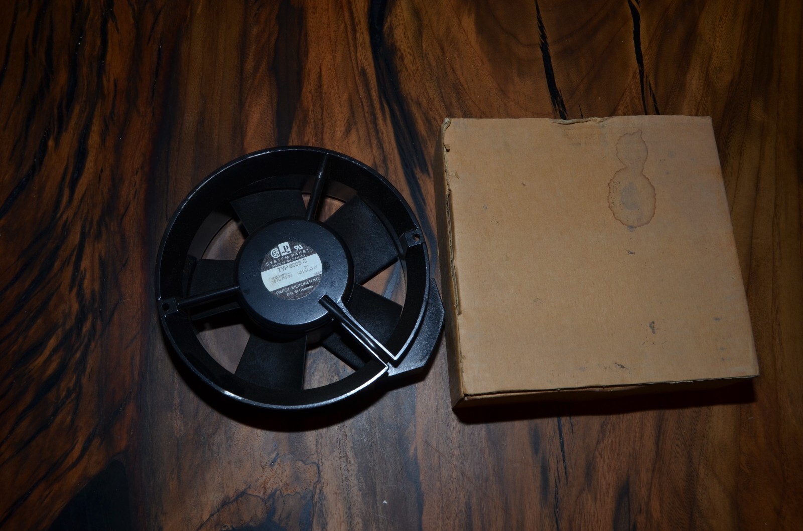 PAPST Motor TYP 6008 S, Fan 110V-120V-50/60Hz, 25W 30W GERMANY! NIB NEW