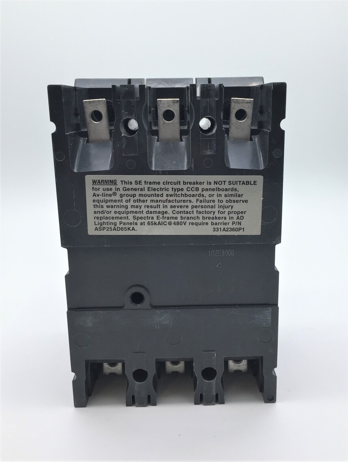 GE SELA36AT0030 Circuit Breaker 30A 3P 600VAC Spectra RMS Series