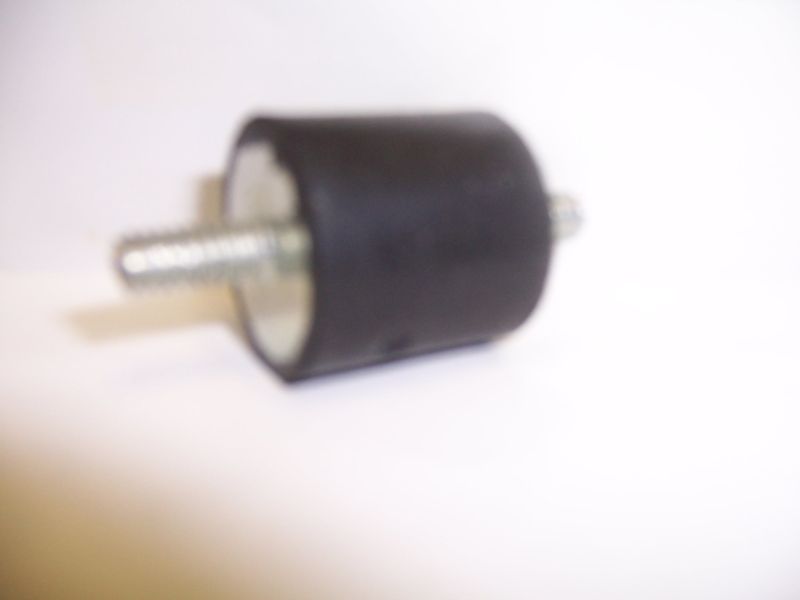 4 Rubber Vibration Isolator Mounts 1/4-20 (1″ x 1″) MADE IN THE USA